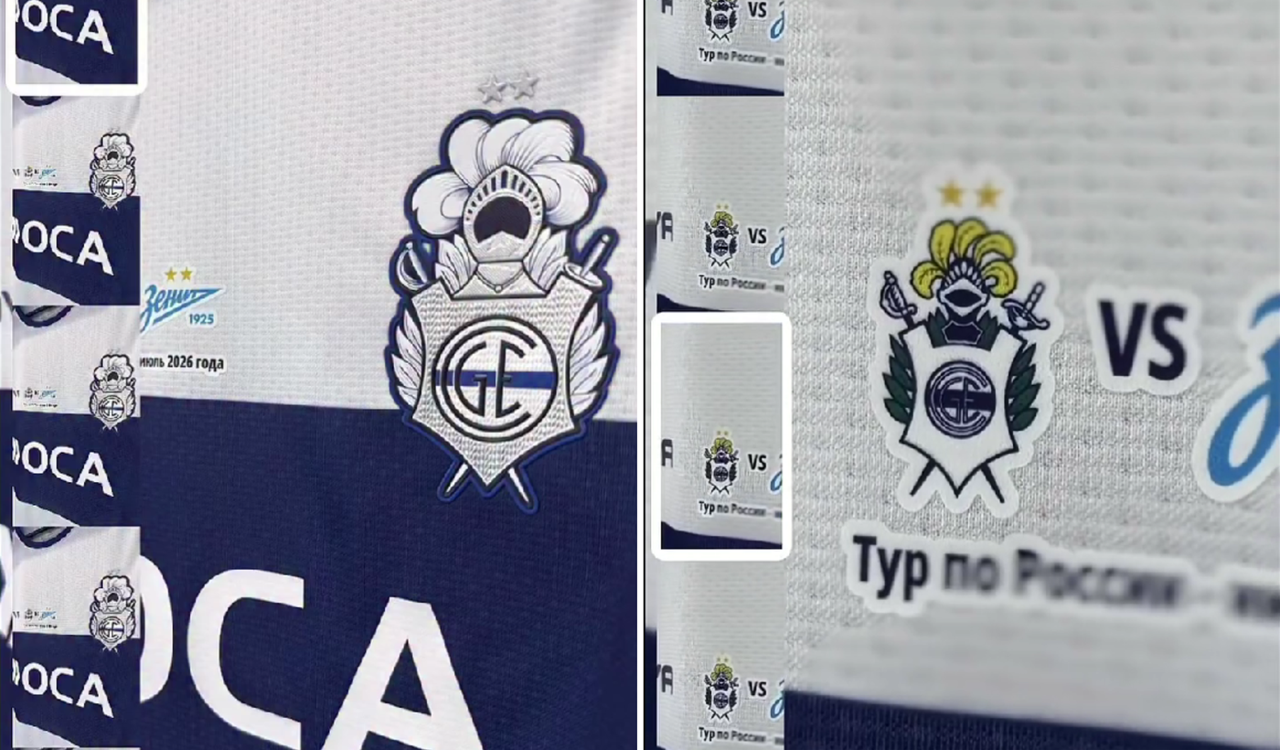 Gimnasia camiseta parche Rusia