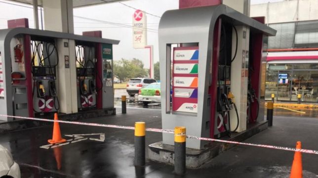 conmocion en la axion de 44 y 31: un empleado se disparo y esta grave en el san martin