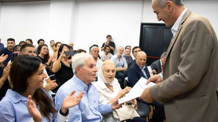 La UNLP distinguió a personas y organizaciones que luchan por los derechos humanos