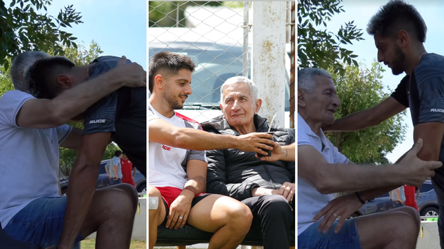 el emotivo recuerdo de deian veron tras la partida de su abuelo