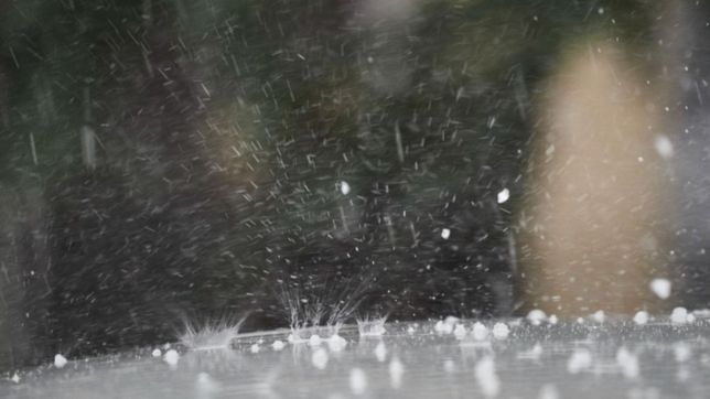videos: granizo en algunos sectores de la plata y asi seguira el clima en la ciudad