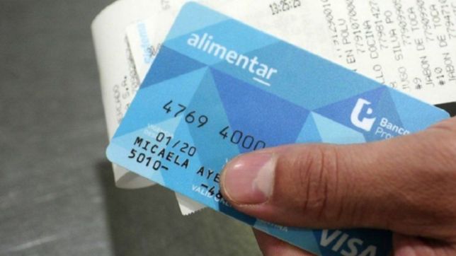 ¿que dias de enero se acredita el nuevo saldo de la tarjeta alimentar?