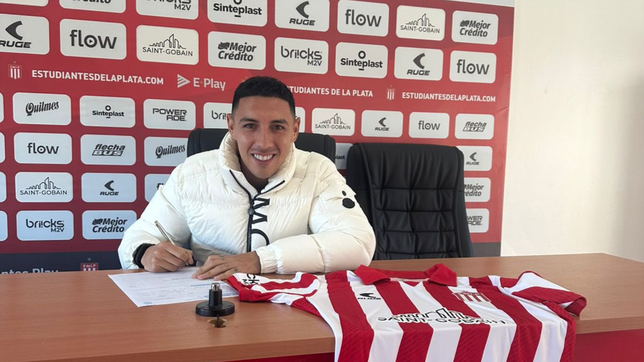 estudiantes presento a leo suarez y sigue reforzandose para la copa libertadores