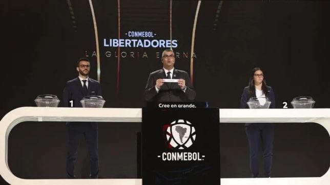 copa libertadores: sortearon las fases preliminares mientras estudiantes espera en el bombo 2