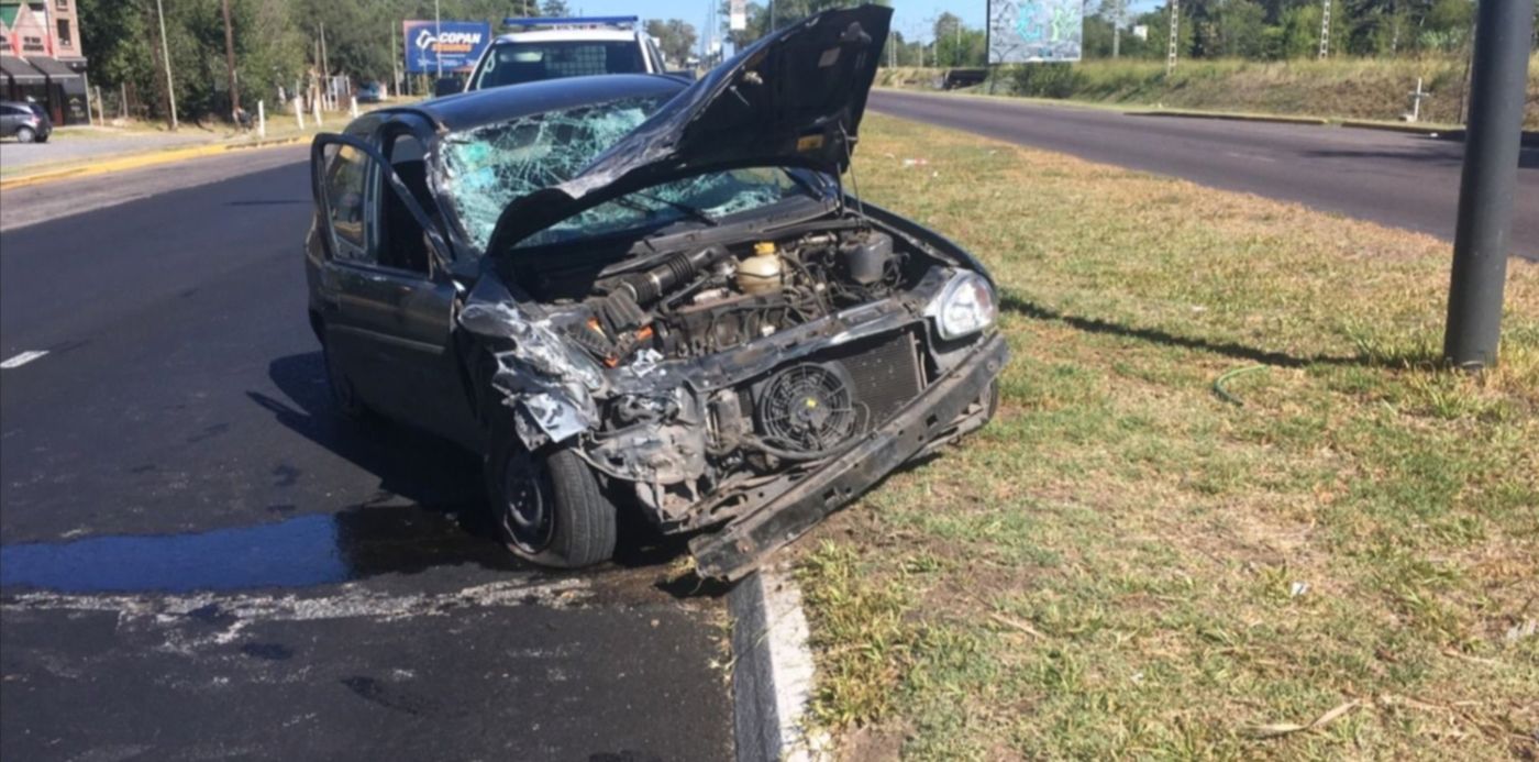 choque camino centenario y 489