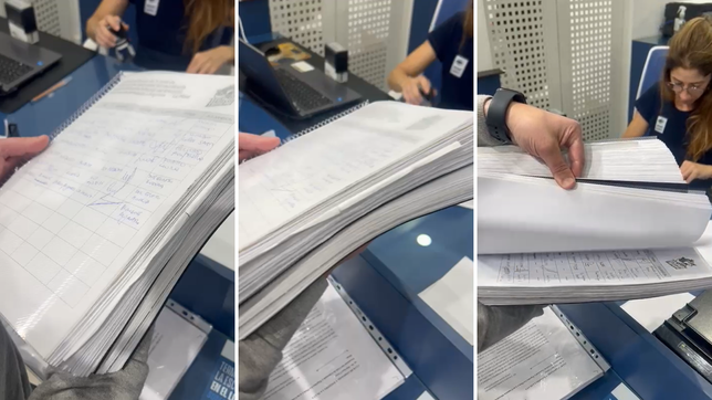 usina tripera entrego las firmas para el pedido de asamblea de reforma del estatuto de gimnasia