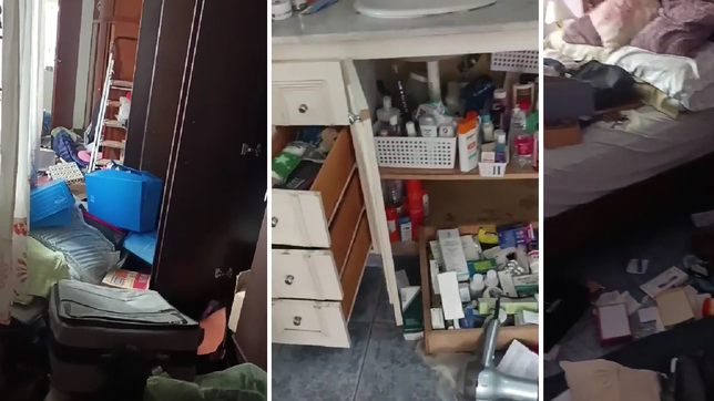 delincuentes se metieron en una casa en la plata a plena luz del dia y en 20 minutos dieron vuelta todo