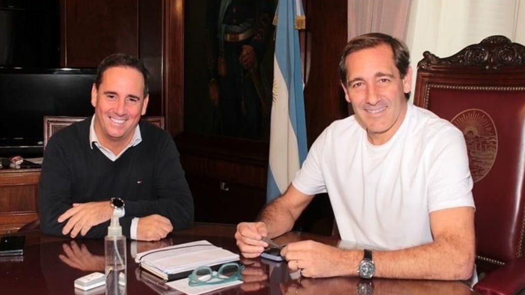 Palummo se mostró con Garro y evidenció que el bullrichismo local está con el Intendente