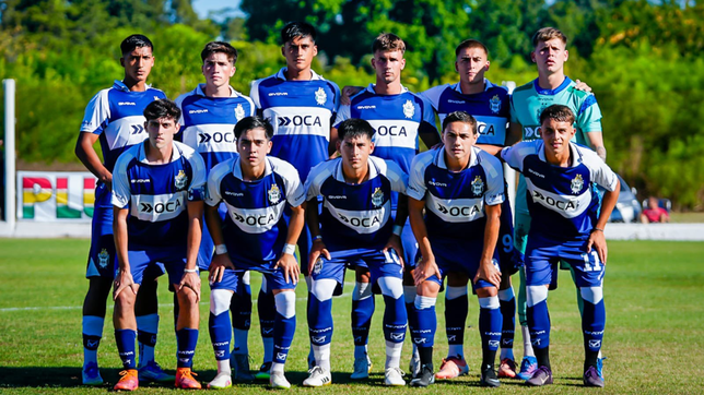 el goleador de la reserva de gimnasia volvio a anotar y el lobo quedo puntero