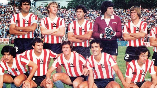 estudiantes: el saludo de veron para los campeones del metropolitano 82?