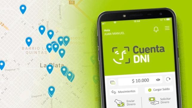 el mapa de los 28 comercios con rebajas del 45% con la cuenta dni del banco provincia