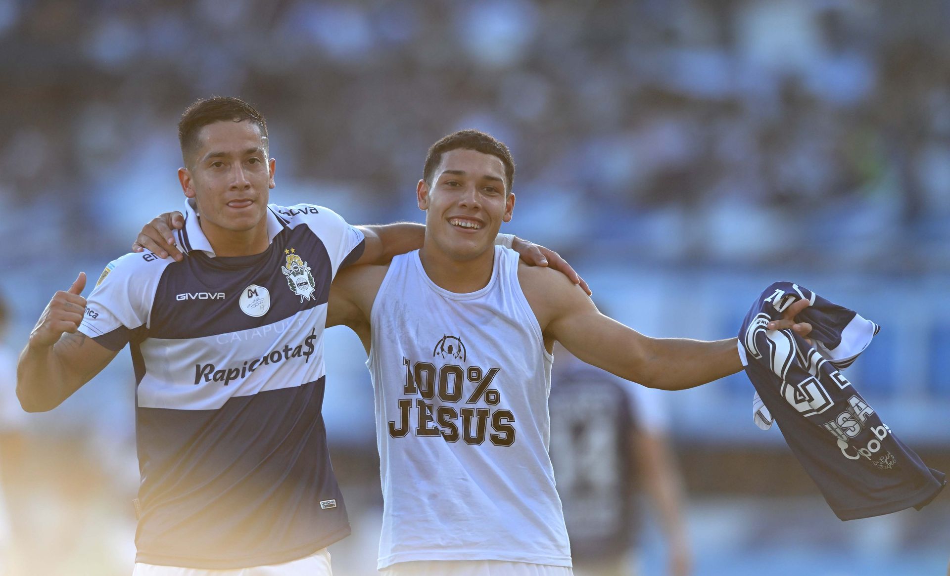 Gimnasia Vélez Merlo Gol festejo (2)
