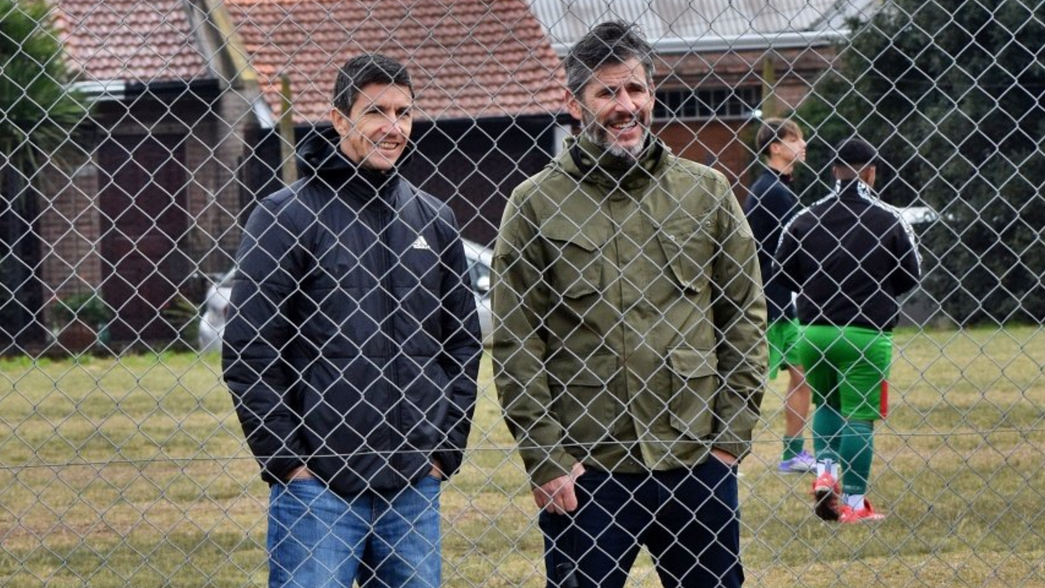 Más que una foto: Nacho Fernández y Ariel Pereyra en una imagen que dice mucho