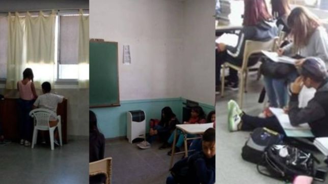sin desayuno, bancos y un solo bano para nenas: preocupa el estado de la secundaria 73