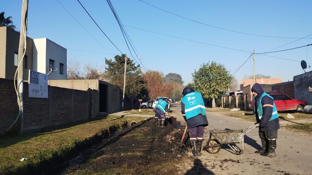 realizaron un nuevo operativo de limpieza en la zona del arroyo maldonado