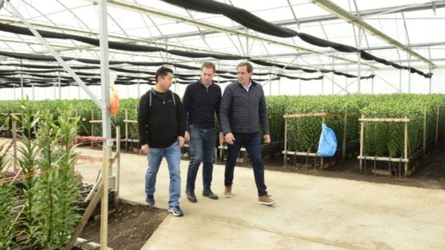 desembarco de garro junto a santilli con la mira puesta en la produccion y los comercios