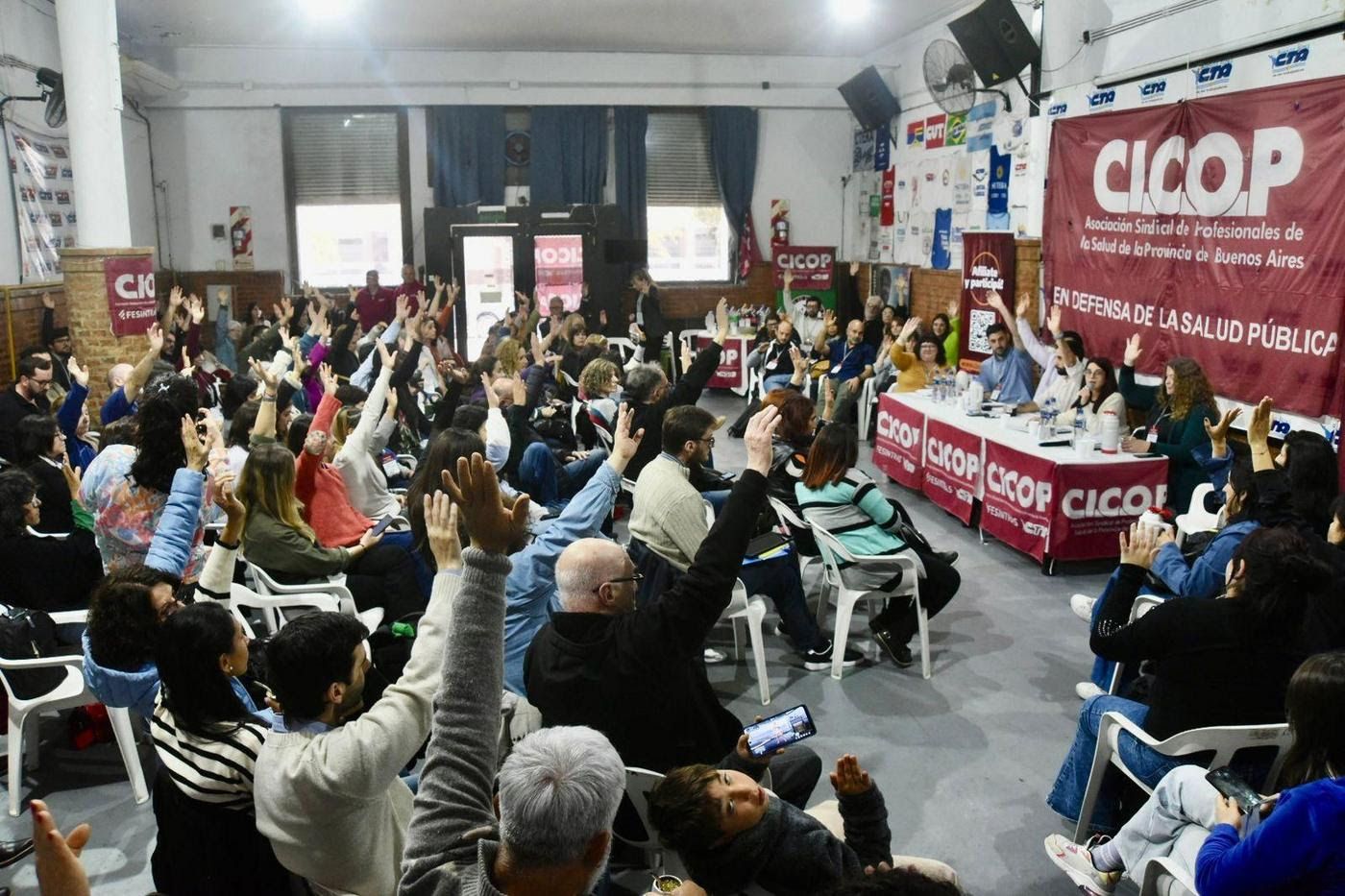 La aceptaci&oacute;n de la oferta en paritarias se aprob&oacute; por amplia mayor&iacute;a en el Congreso de CICOP