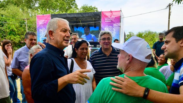 gorina fue el epicentro de la fiesta del tomate platense