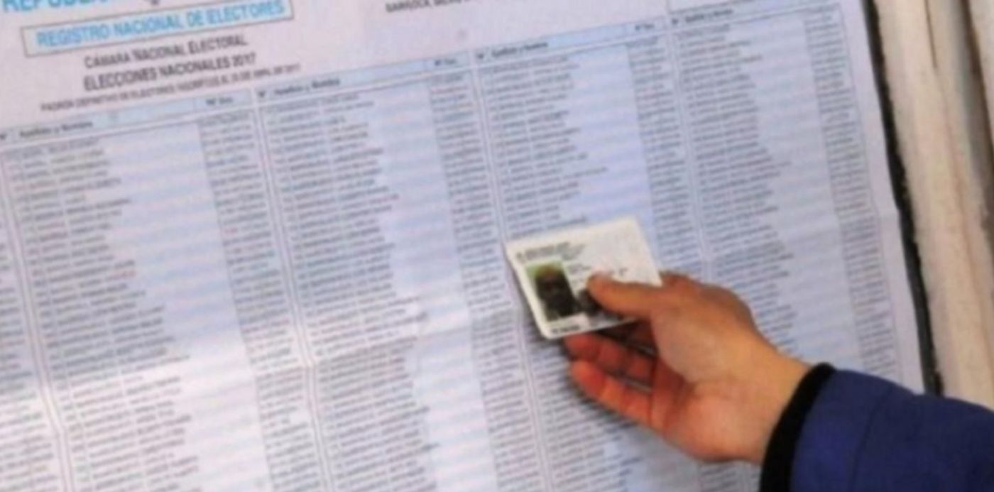 padrón electoral