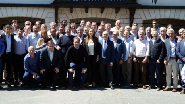 presupuesto, elecciones desdobladas y boleta unica: la agenda de los intendentes de jxc