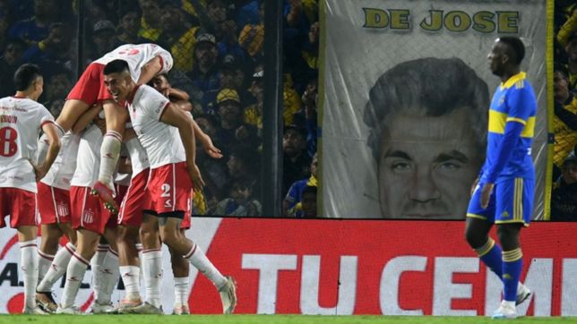 estudiantes se hizo fuerte en la bombonera y derroto a boca con un golazo de boselli