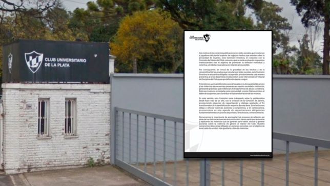 universitario suspendio a los rugbiers acusados de difundir fotos intimas de una chica