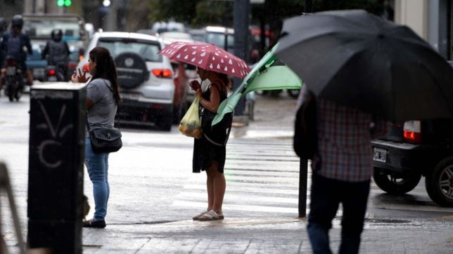 el sabado arranco lluvioso y asi seguira el clima en la plata