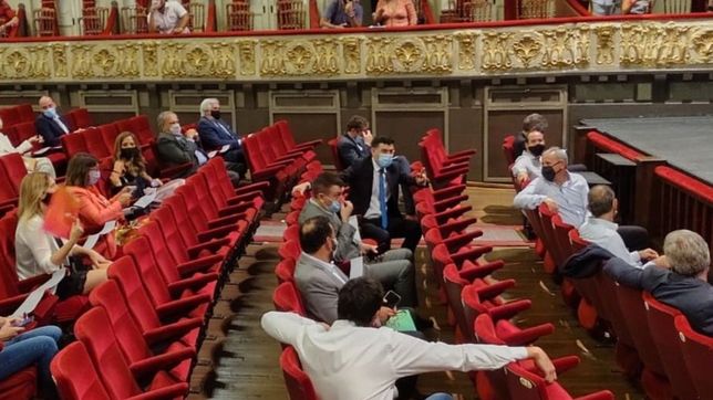 el discurso de garro bajo la lupa de la oposicion: cooperativas, salud, seguridad y grieta