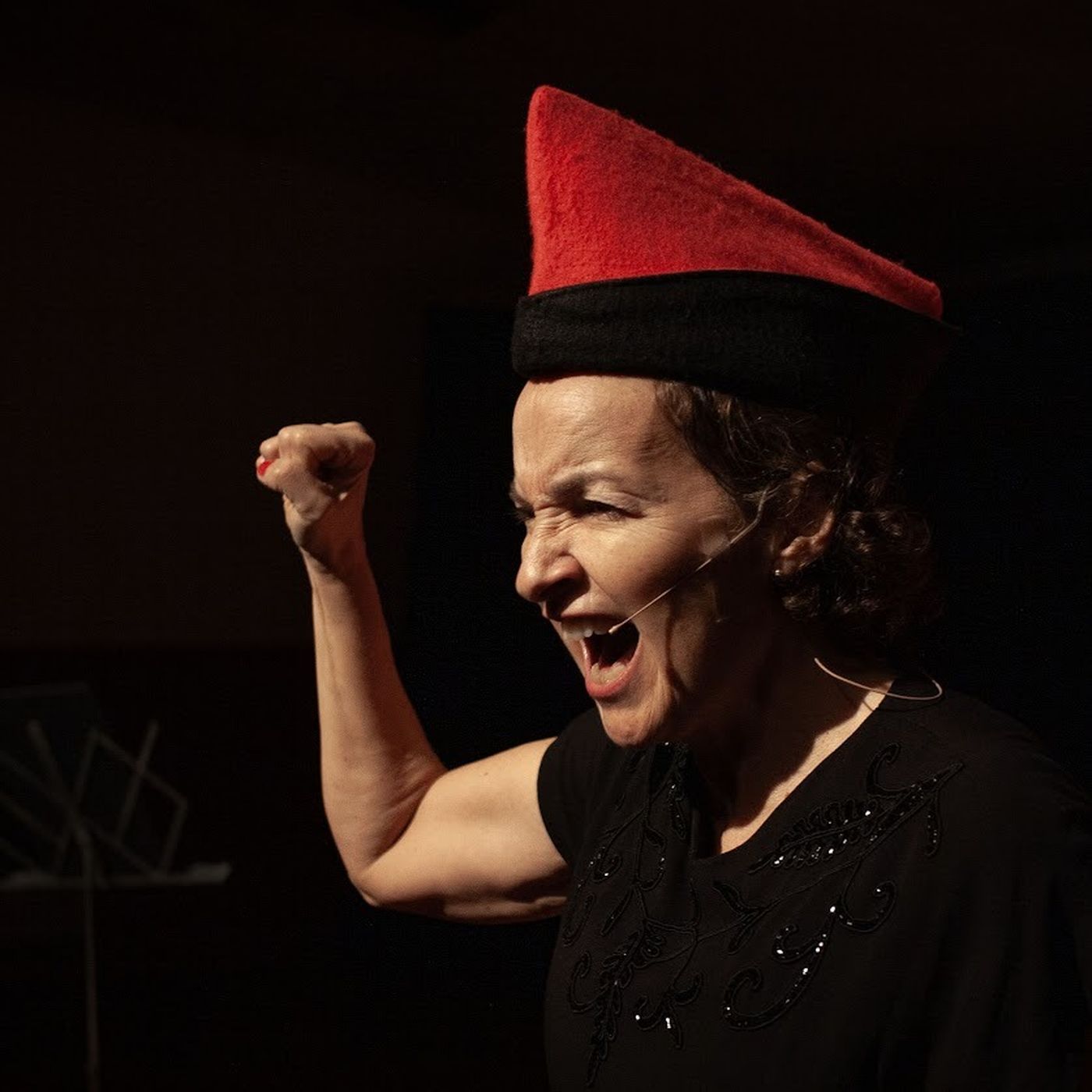 Elke Aymonino en la pien de Isa Kremer