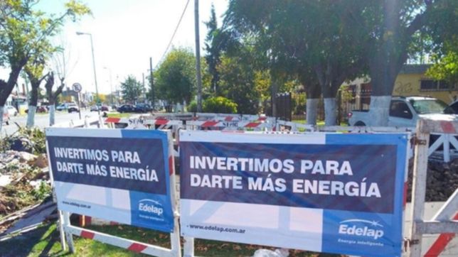 edelap anuncio los cortes programados para este martes