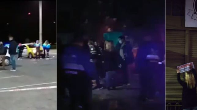 los videos de la fiesta clandestina, clausuras y controles en la plata