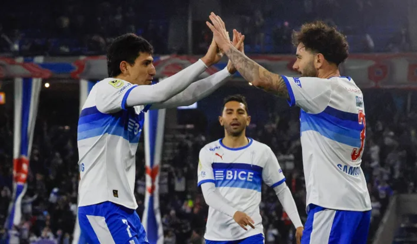 Universidad Católica festejo gol