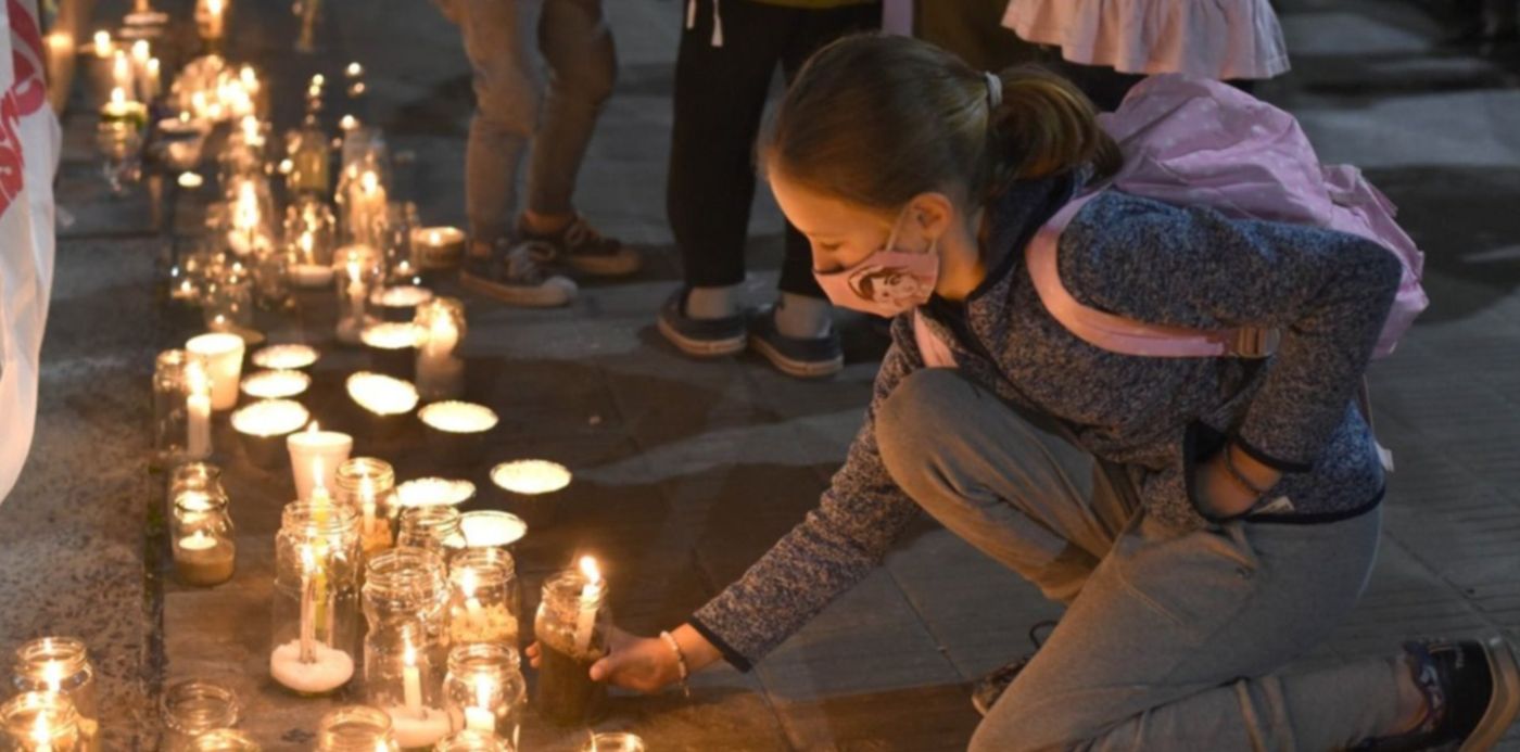 Vigilia por la presencialidad en las escuelas