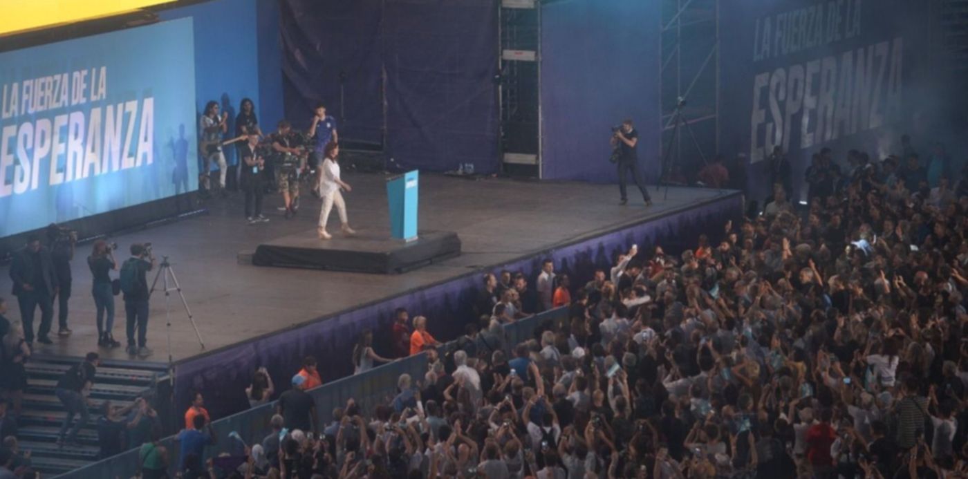 Acto de Cristina en La Plata