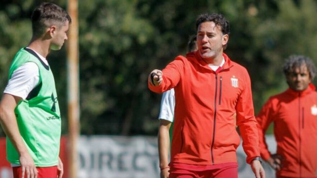 estudiantes trabajo a puertas cerradas y se preparan dos cambios para visitar a racing