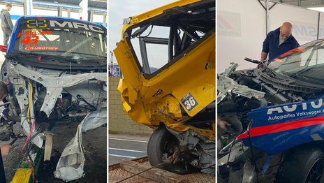 Un fuerte accidente en el Autódromo dejó a un piloto inconsciente y hospitalizado Un fuerte accidente en el Autódromo dejó a un piloto inconsciente y hospitalizado