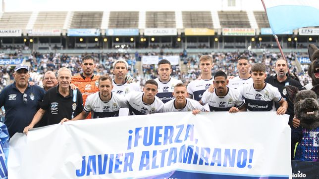 el mensaje de los futbolistas de gimnasia en apoyo a javier altamirano