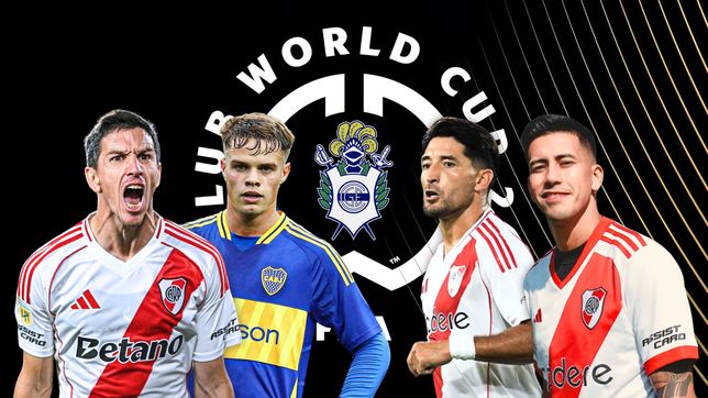 la lista con todos los ex gimnasia que disputaran el mundial de clubes