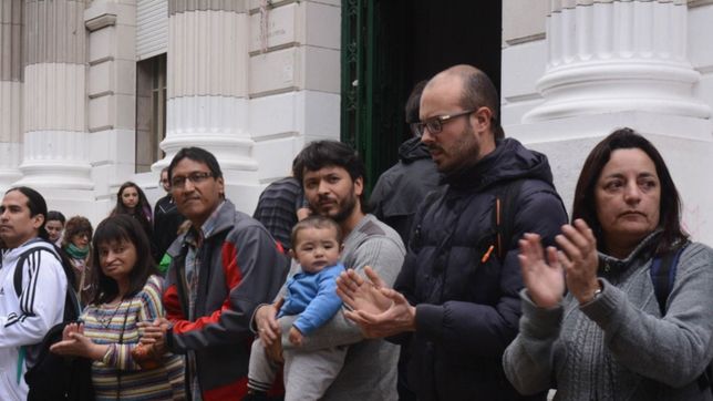 la comunidad del normal 1 marcho para decir basta a la ola de amenazas de bomba