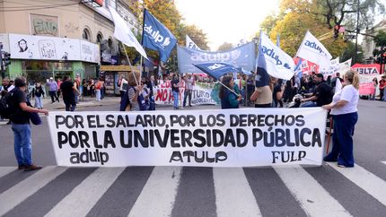 Docentes de la UNLP preparan jornadas de visibilización de cara al paro y la marcha de esta semana