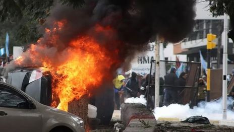 Represión en Jujuy