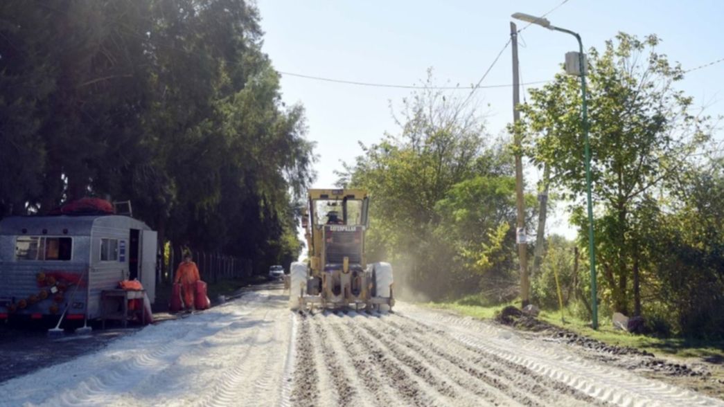 Arrancó la megaobra de calle 467 que agilizará el traslado de la producción local