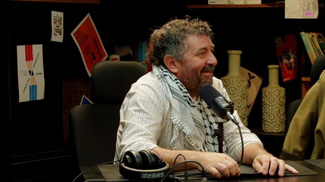 cascote bertola volvio a la plata, hablo de su experiencia en gaza y revelo que lo volveria a hacer