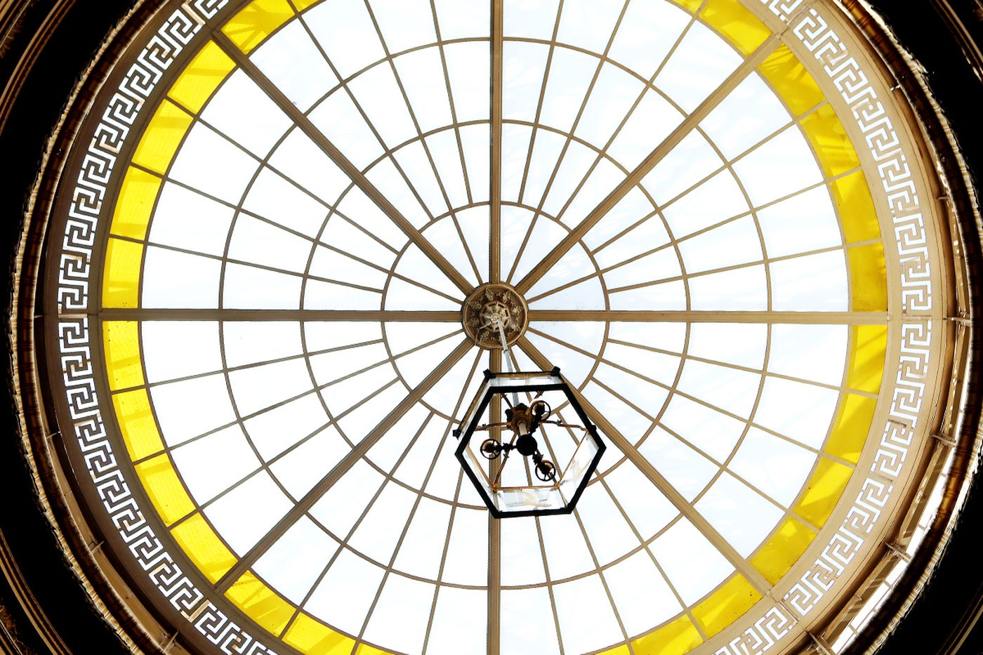As&iacute; qued&oacute; el lucernario del Museo de La Plata