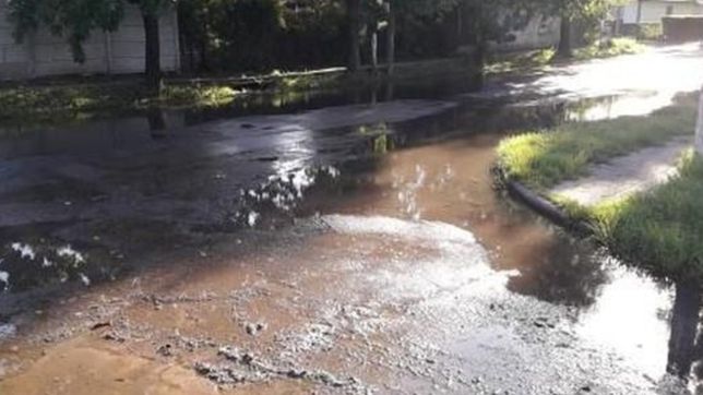 bronca vecinal por desbordes cloacales, olor nauseabundo y suciedad en barrio monasterio
