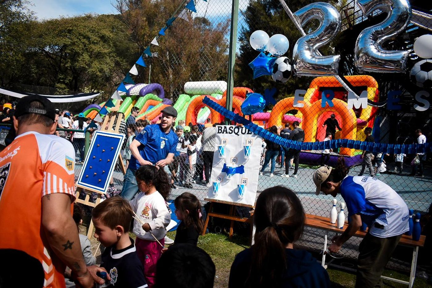 La familia de Gimnasia en los festejos