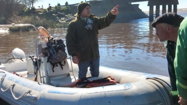 mario secco pidio que la busqueda no pare hasta que aparezcan los dos pescadores