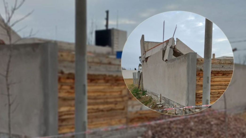 Se cayó una losa y tuvieron que desalojar a una familia por peligro de derrumbe