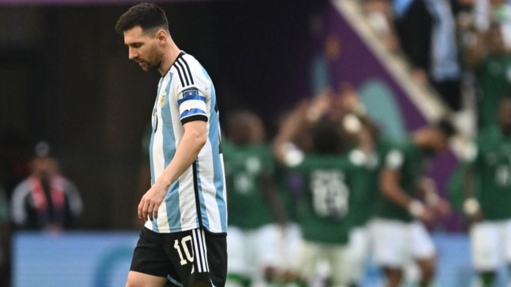 Arabia Saudita dio el batacazo y Argentina cayó en su debut en el Mundial