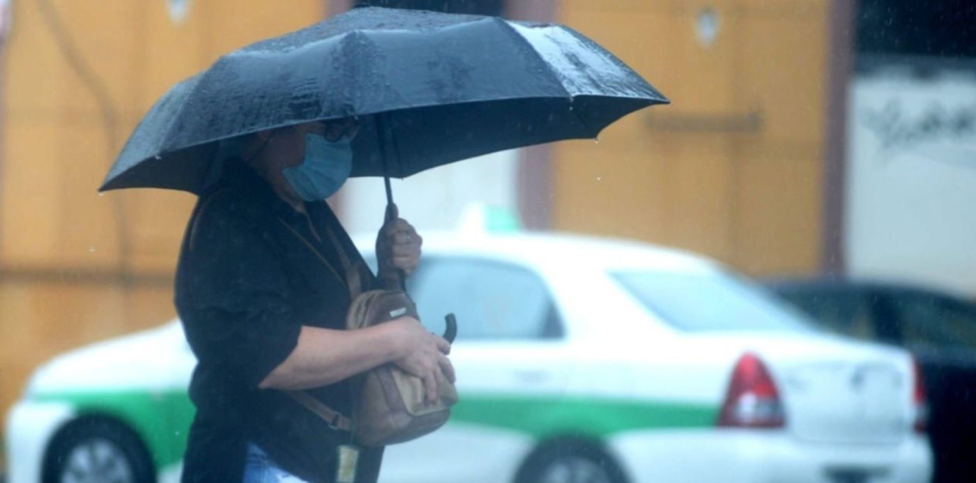 Lluvia en La Plata